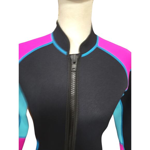 Realon Women's Long Sleeve 2MM Neoprene Wetsuit Jacket - Picture 2 of 4